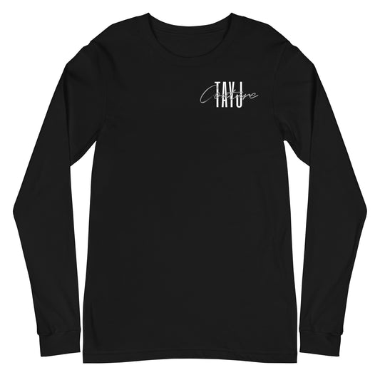 Tayj Couture Long Sleeve Tee + back print